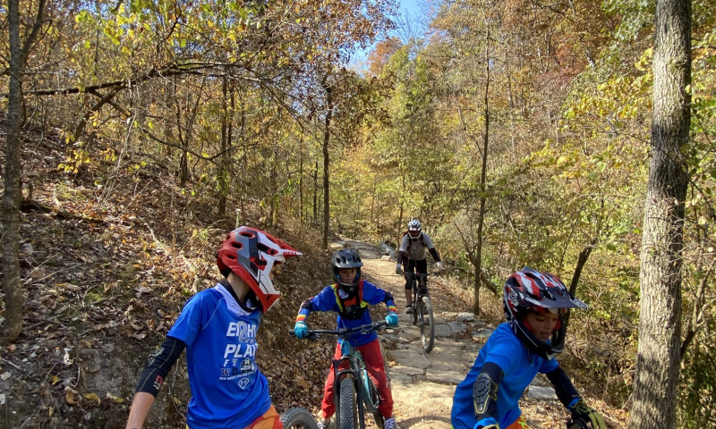 Guided Shuttle Mountain Bike Tour at Little Sugar Trails