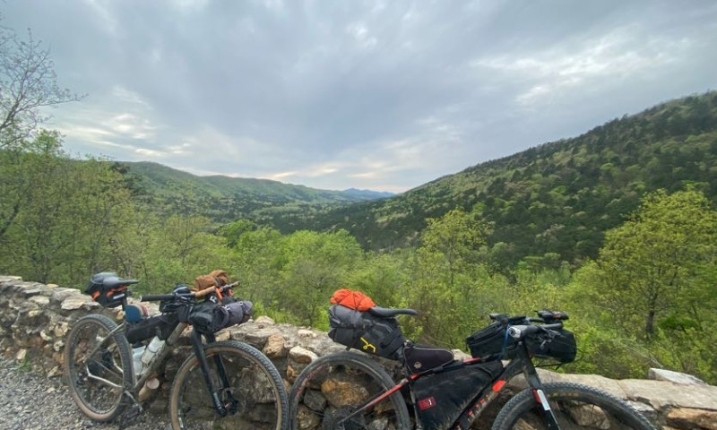 Overlook in the Caney Creek Wilderness, Ouachita National Forest