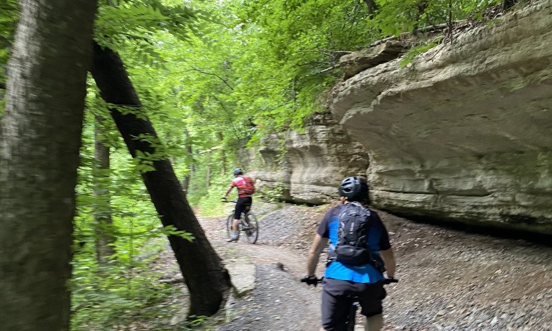 Tunnel Vision Loop at Little Sugar Trails in Bella Vista