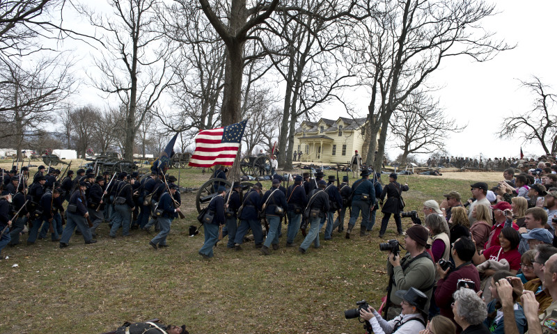 Arkansas' largest Civil War battle reenactment takes place at Prairie Grove Battlefield State Park 