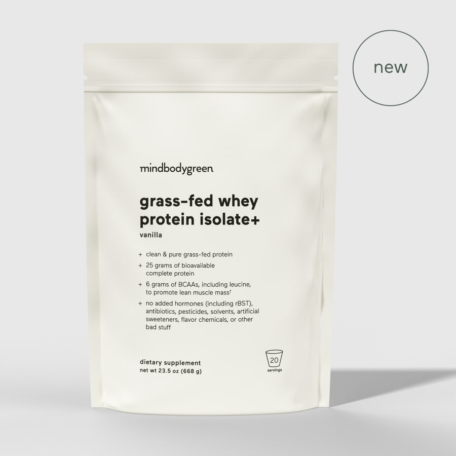 grass-fed whey protein isolate+ (bi-monthly)