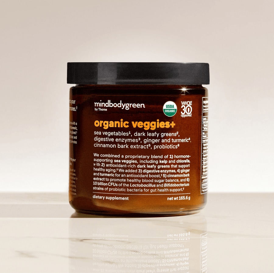 organic veggies+