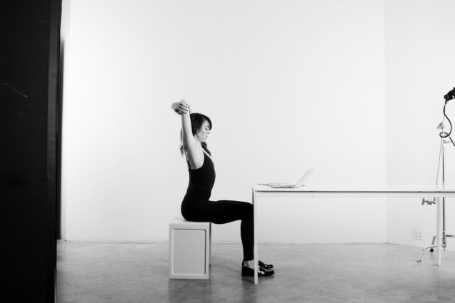 forearm crossed breath