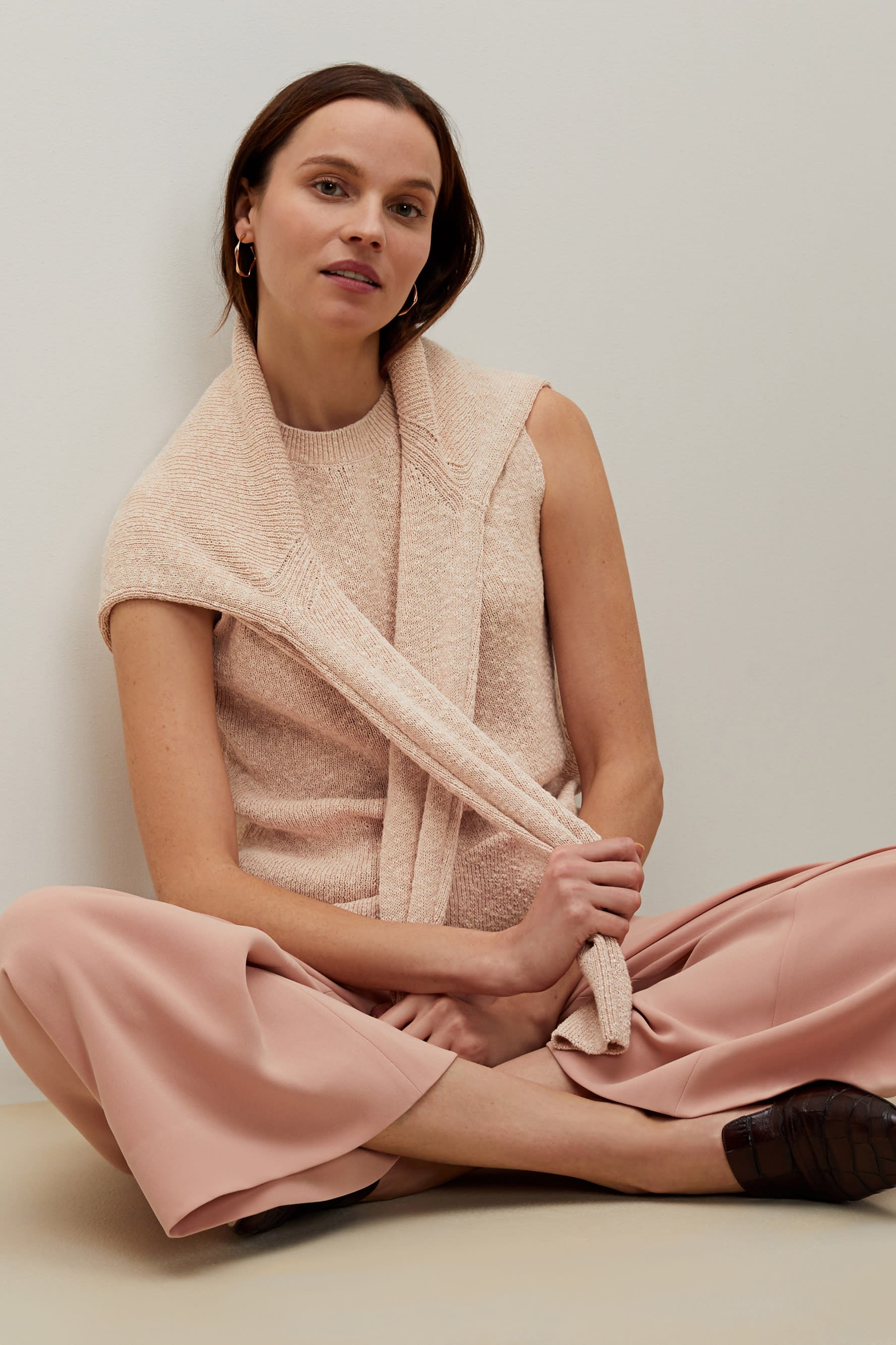 The Barbara Sweater—Knit Boucle
