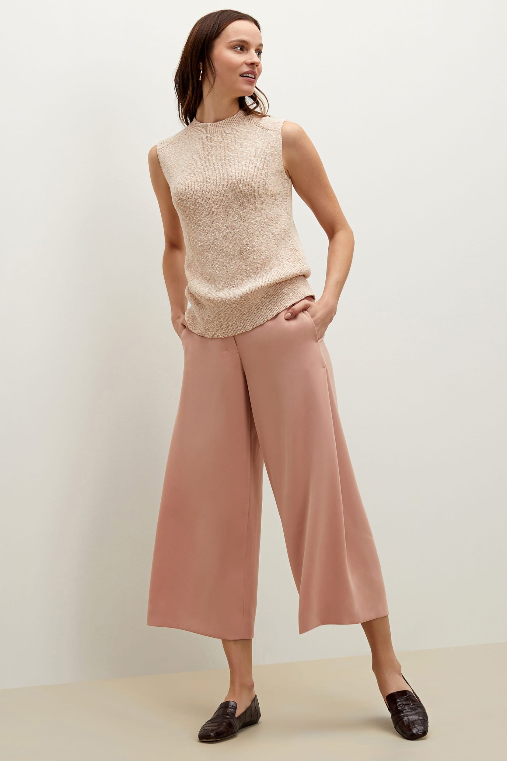 The Barbara Sweater—Knit Boucle