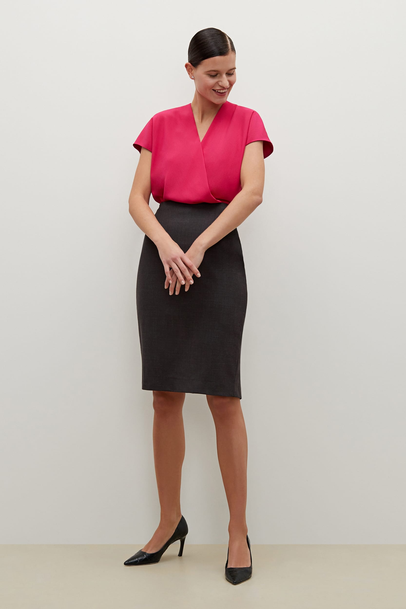 The Cobble Hill Skirt—Tropical Wool