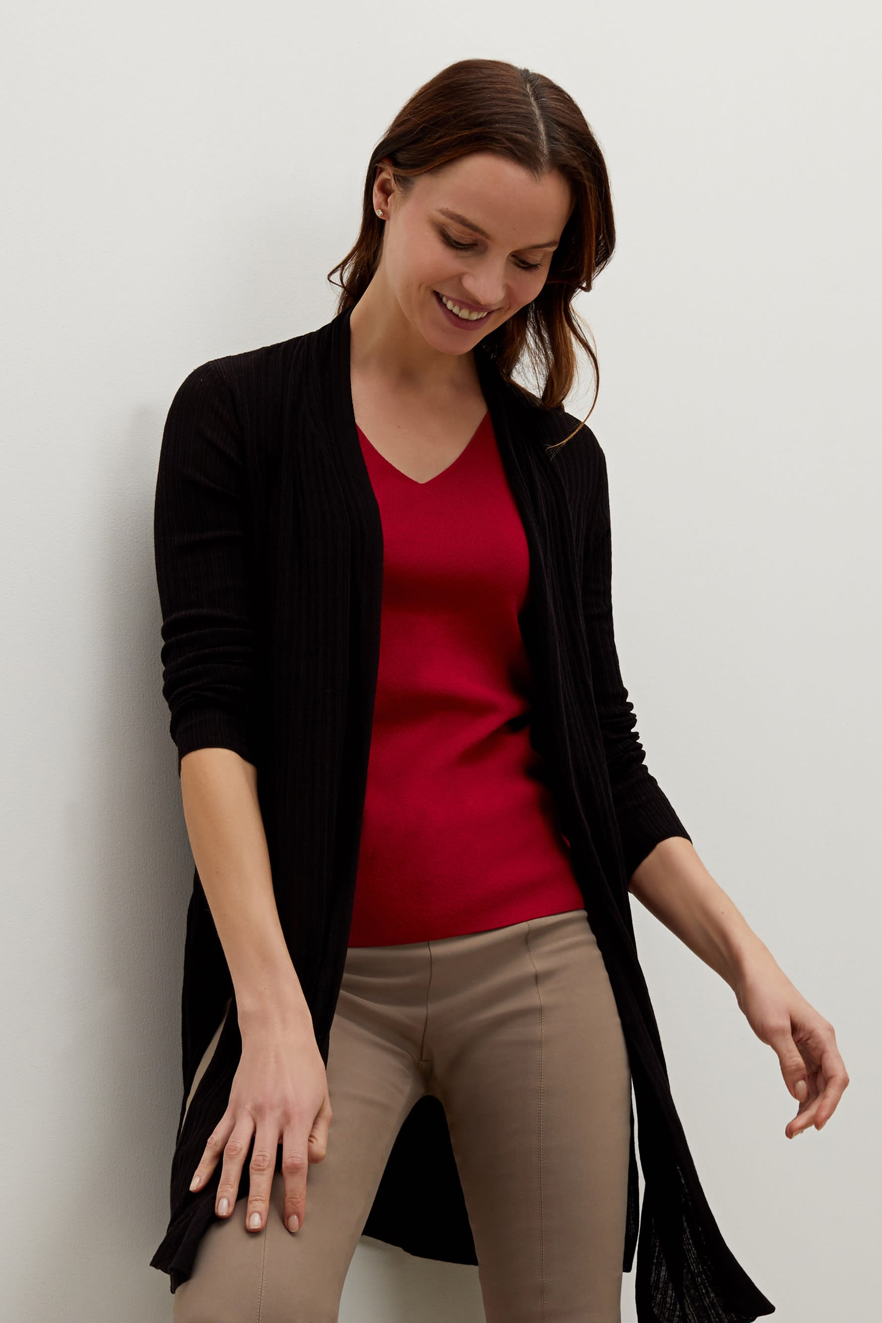 The Graham Kimono—Textured Knit