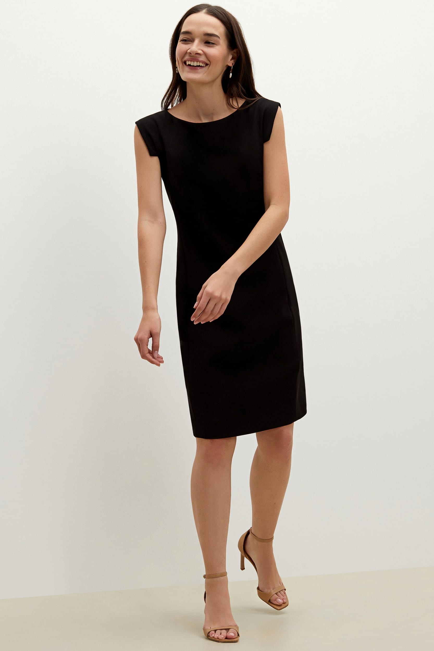 The Sarah Dress—Crepe