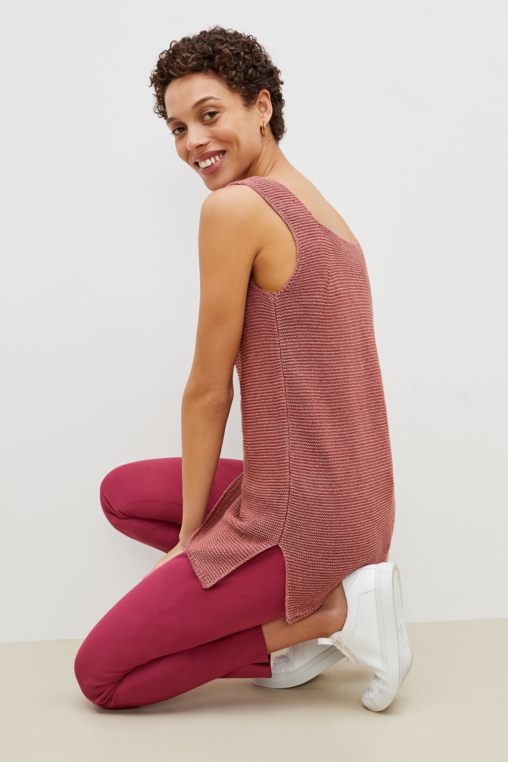 The Adele Tunic—Knit Linen