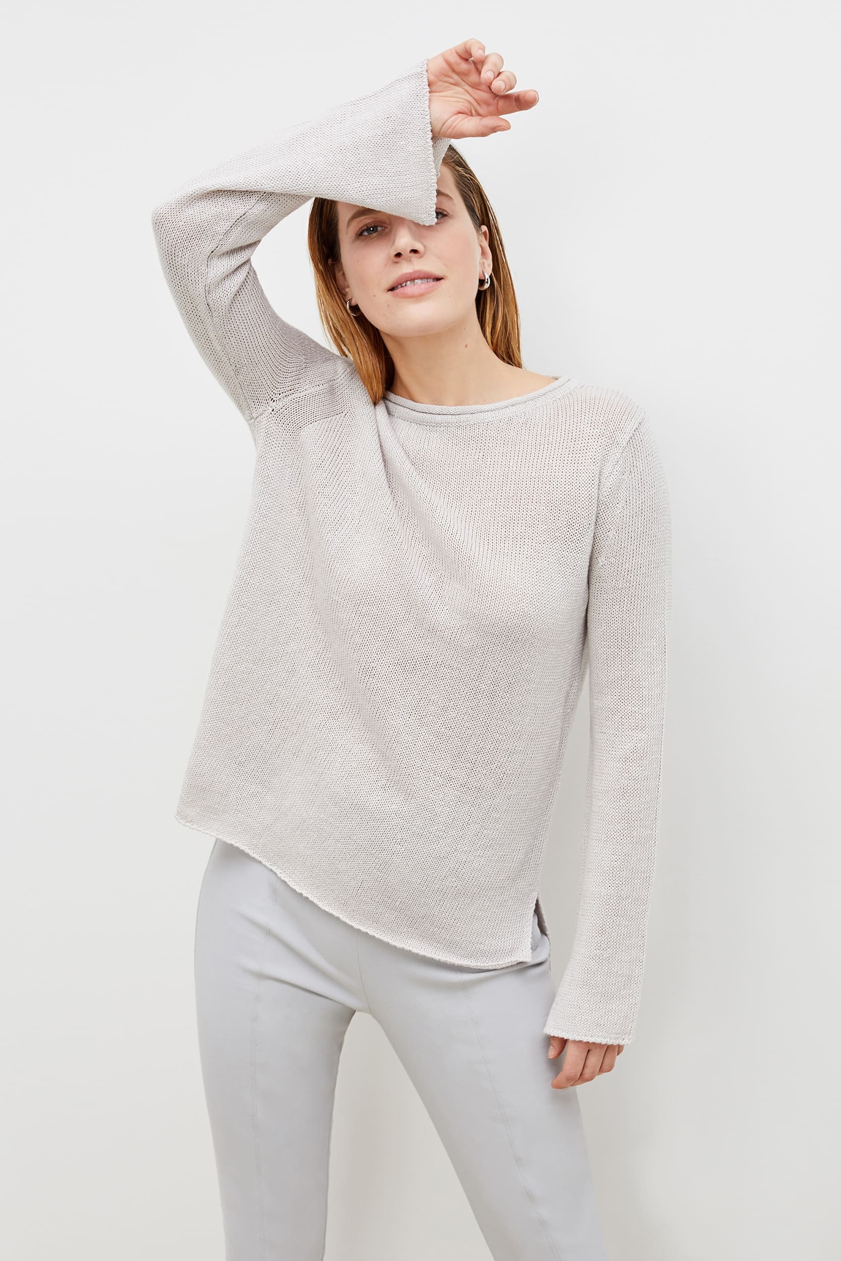 The Samara Sweater—Knit Linen