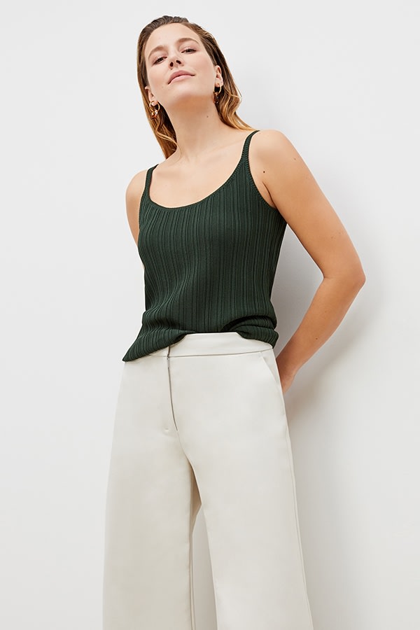 The Rochelle Tank—Cotton Rib
