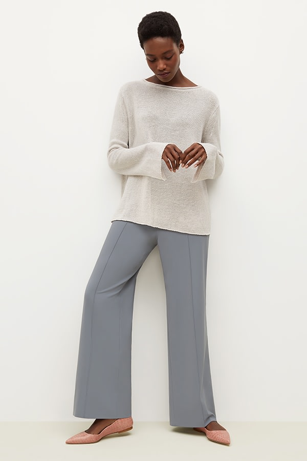 The Samara Sweater—Knit Linen