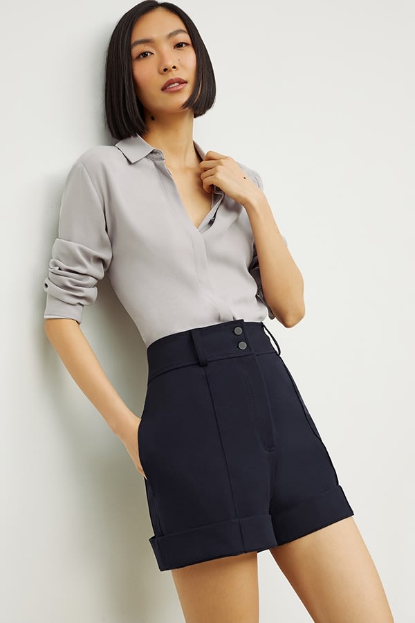 The Lagarde Shirt—Crepe