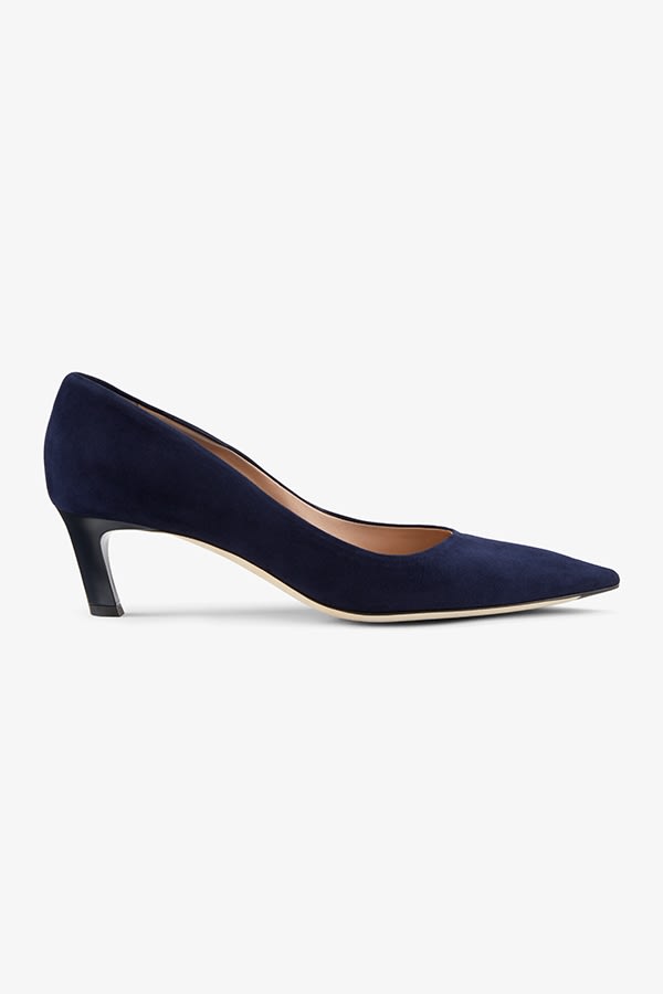 The Lillian Pump—Suede