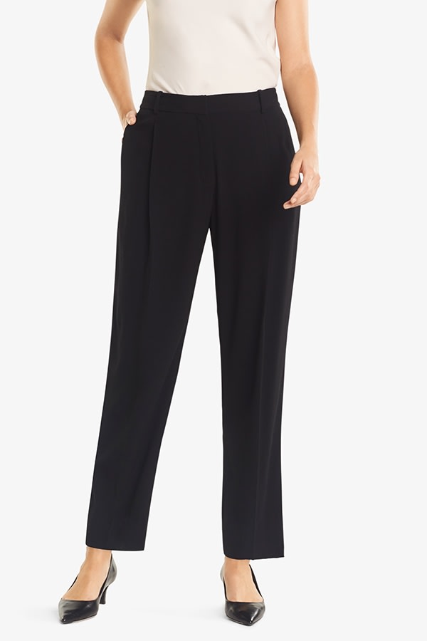 The Elliott Trouser—Crinkle Crepe