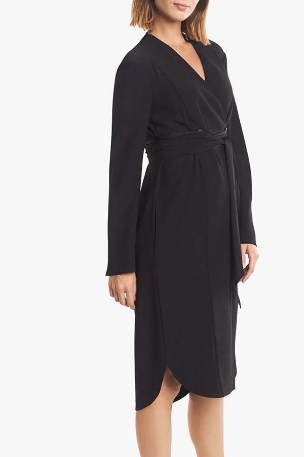 The Gosia Dress—Wave Crepe