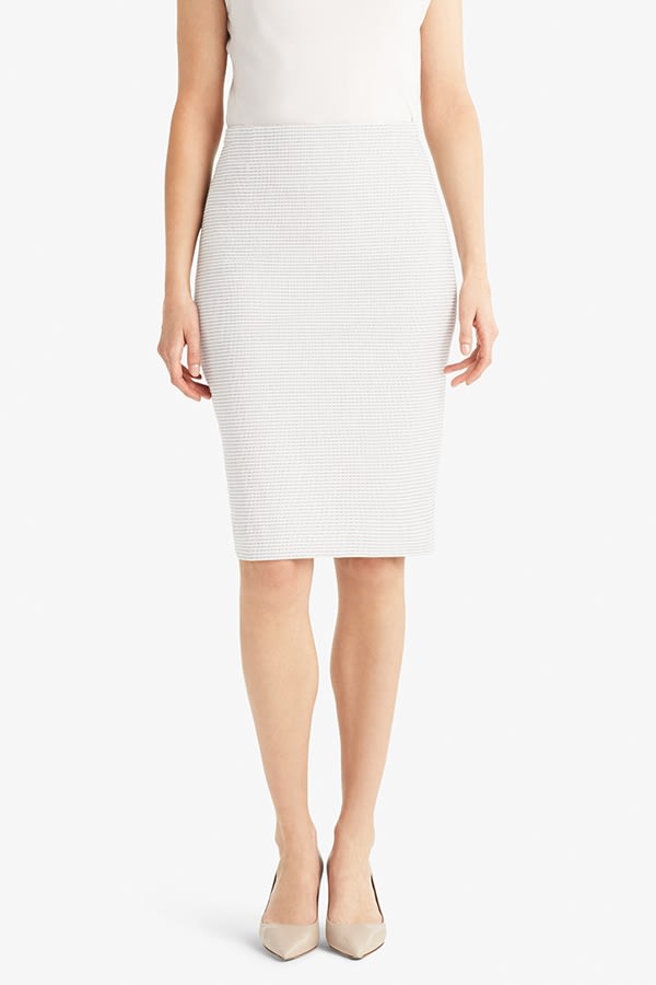 The Cobble Hill Skirt—Micro Jacquard