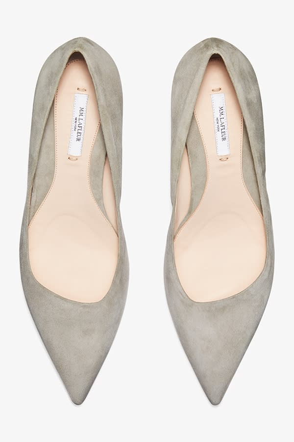 The Lillian Pump—Suede