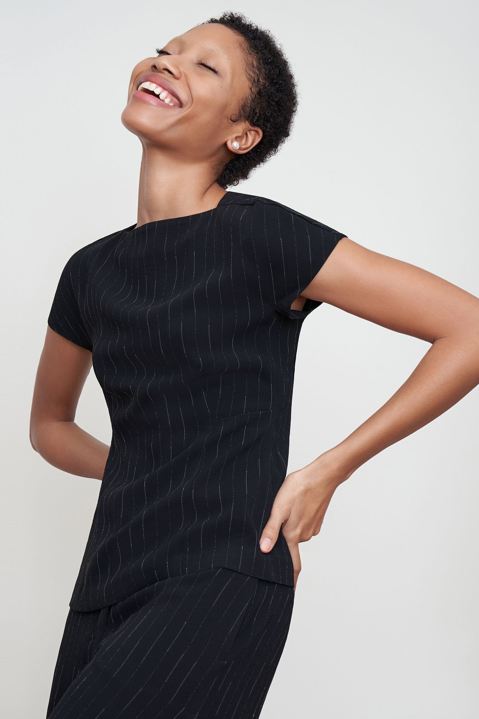 The McDonough Top—Faded Stripe