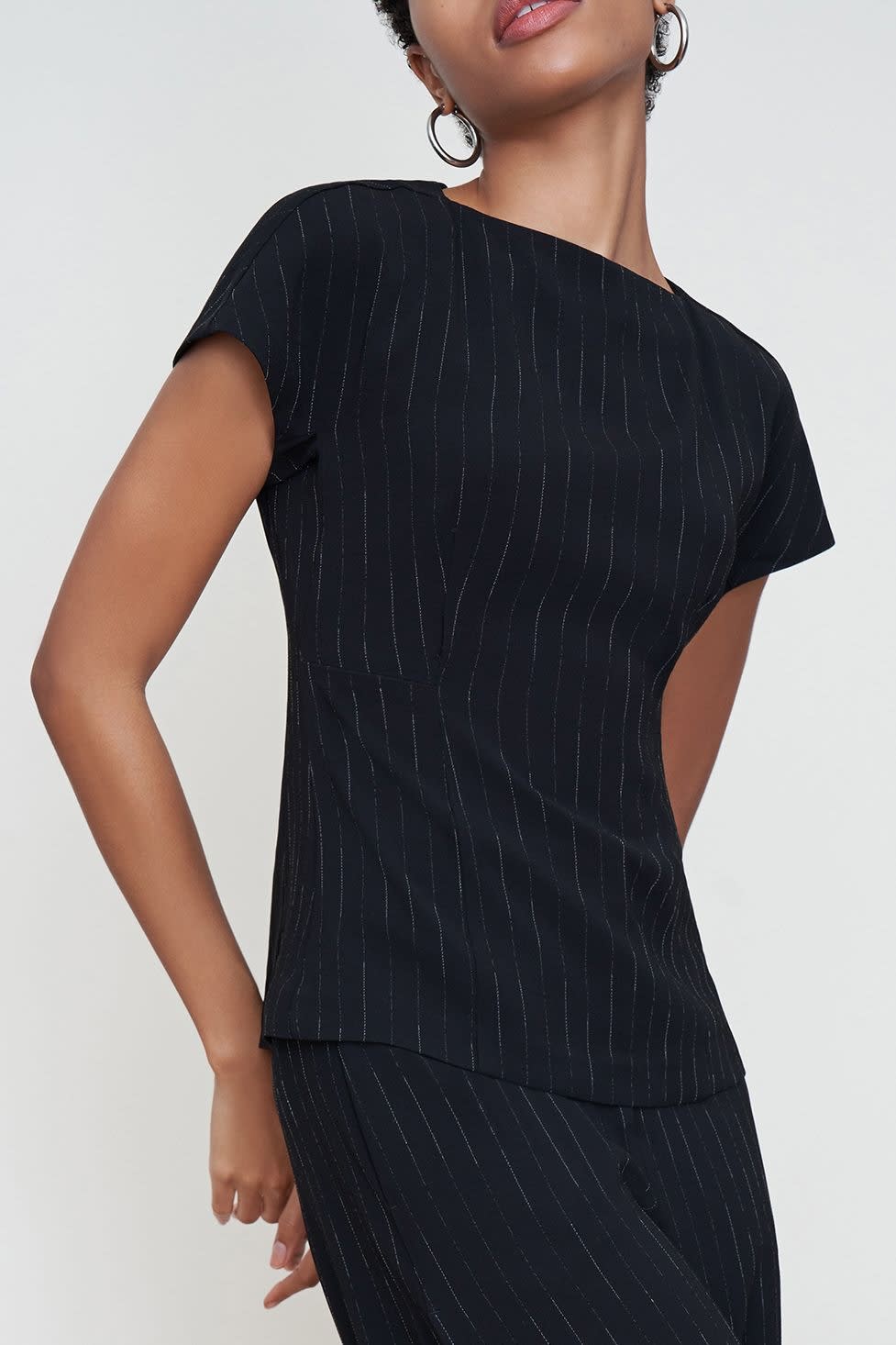 The McDonough Top—Faded Stripe