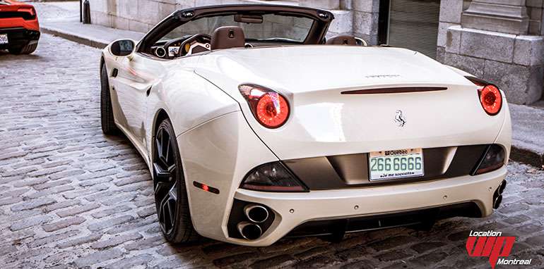 Ferrari California  blanc