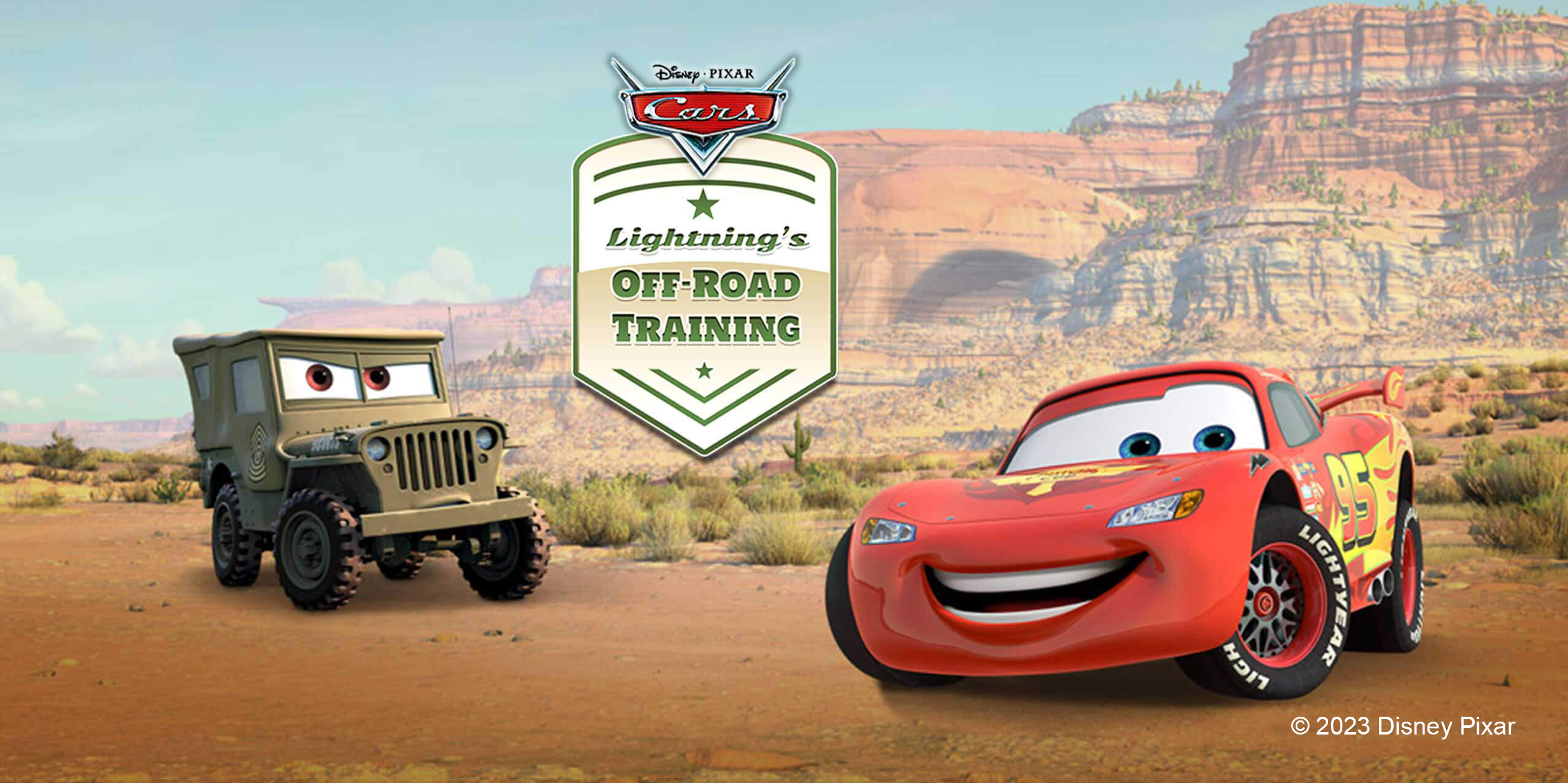 Cars Lightning Off Road Training