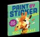 Paint by Sticker Kids: Zoo Animals