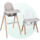 Children of Design 6 in 1 Deluxe High Chair with Removable Cushion
