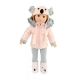 18 Inch Doll 4-Piece Winter Coat Outfit Playset