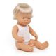 Caucasian Girl Doll with Hearing Implant