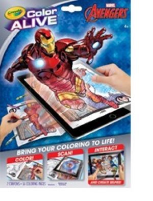 Award-Winning Children's book — Color Alive Avengers