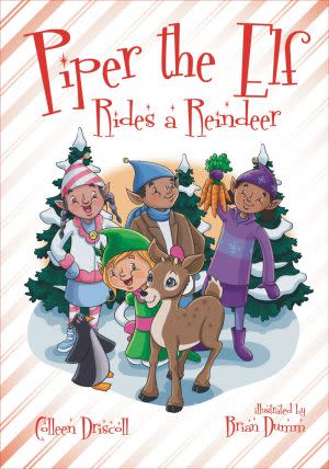 Award-Winning Children's book — Piper the Elf Rides a Reindeer