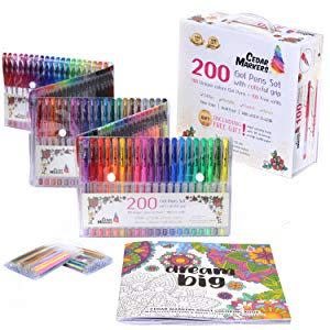 Award-Winning Children's book — Cedar Markers Gel Pens with Original Adult Coloring Book