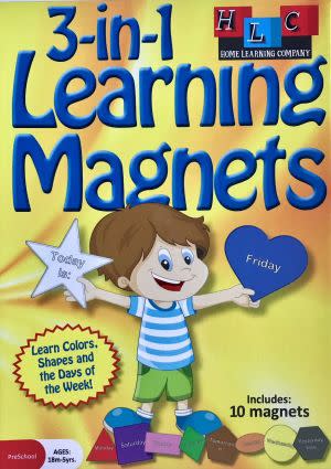 Award-Winning Children's book — 3-in-1 Learning Magnets