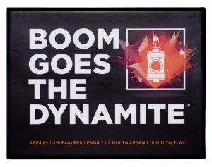 Award-Winning Children's book — BOOM GOES THE DYNAMITE card game