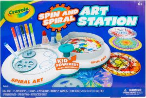 Award-Winning Children's book — Crayola Spin and Spiral Art Station