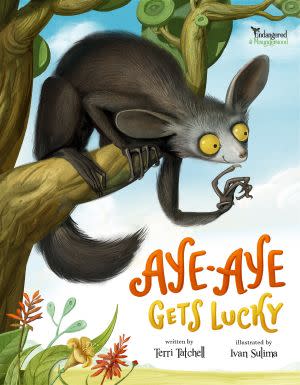 Award-Winning Children's book — Aye-Aye Gets Lucky - Endangered and Misunderstood Book 1