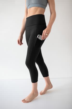 Award-Winning Children's book — Martina Maternity & Postpartum Support Crop Pocket Leggings