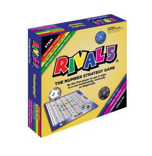 Award-Winning Children's book — RIVAL 5 The Number Strategy Game