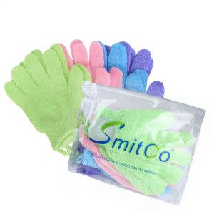 Award-Winning Children's book — SMITCO Exfoliating Gloves - Body Exfoliator, 4 pairs