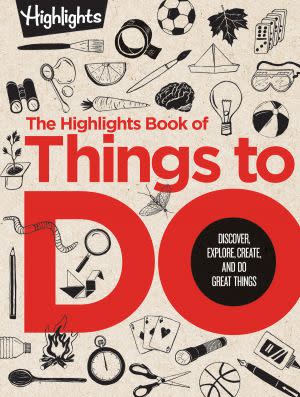 Award-Winning Children's book — The Highlights Book of Things to Do