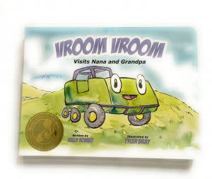 Award-Winning Children's book — Vroom Vroom Visits Nana and Grandpa
