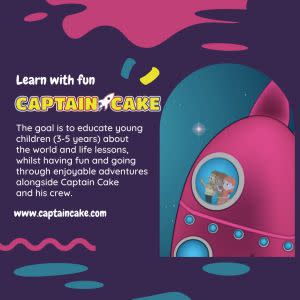 Award-Winning Children's book — Captain Cake