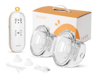 Award-Winning Children's book — HOFISH Electric Portable Breast Pump Hands-Free Double Breast Pumps with 3 Modes & 9 Levels Wearable Breast Pump with 28 MM Flange, 8009D
