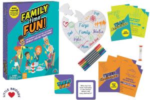 Award-Winning Children's book — Family Time Fun activity kit