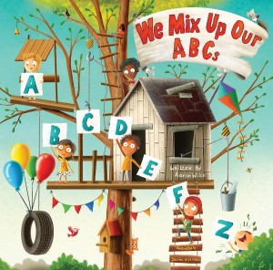 Award-Winning Children's book — We Mix Up Our ABCs