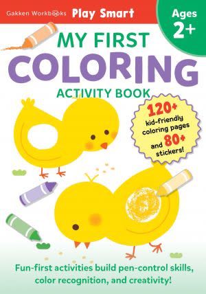 Award-Winning Children's book — Play Smart My First COLORING ACTIVITY BOOK 2+