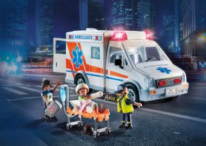 Award-Winning Children's book — PLAYMOBIL Ambulance with Lights