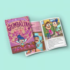 Award-Winning Children's book — Grumbalina And The Flower Power Spell