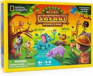 Award-Winning Children's book — National Geographic My First Safari Board Game